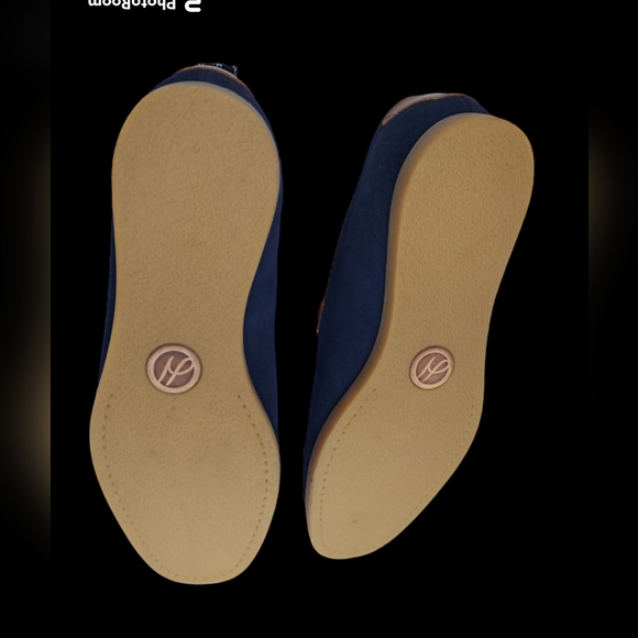 H By Hudson Parker Navy Suede Loafers Men's Size 43 (U.S. 10) - Picture 9 of 12